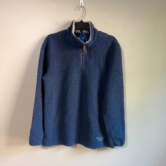 Kensington Properly tied small navy pullover - Picture 1 of 4